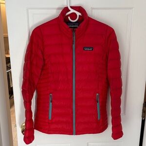 Patagonia Vibrant Red Quilted Jacket